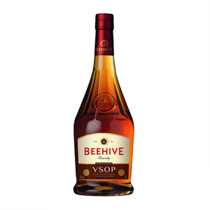 Wholesale Super Flint Glass Spirit Liquor Whisky Bottle Hexagon Honey Bottle Beverage 750ml Vodka Brandy Label Decal
