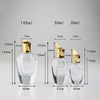 High Quality 30ml 50ml 100ml Luxury Fashion Empty Perfume Glass Bottle