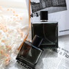 Rectangle Frosted 50ml 100ml Men's Cologne Cosmetic Packaging Glass Fragrance Perfume Spray Pump Bottles