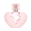 Creative Women Purple Pink Glass Empty Love Spray Heart Shaped Perfume Bottle
