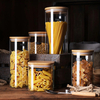 4oz modern kitchen finew glass storage spice jars and containers set with rosegold bamboo gold lid for tea food storage