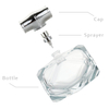 30ml 80ml Wholesale Luxury New Design Spray Empty Perfume Glass Bottle with Lid