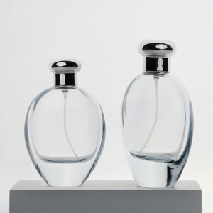 50ml 100ml Oval Shape New Design Luxury Perfume Glass Bottle