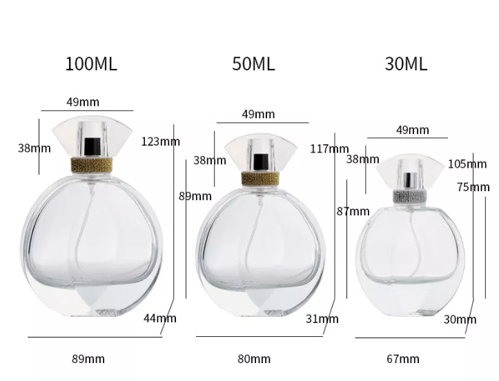 size of the perfume bottle