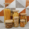 luxury custom 64 oz mason storage glass bottles jars with logo wooden lid and spoon packaging canning 8 oz for kitchen spices