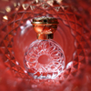 30ml 50ml 100ml Creative Flower Flat Round Shape Perfume Glass Bottle