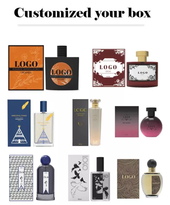 Rectangle Frosted Glass Fragrance Perfume Spray Pump Bottles