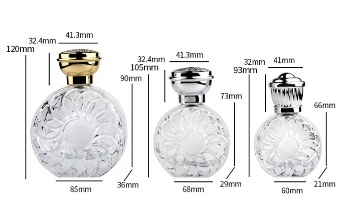 size of the perfume bottle