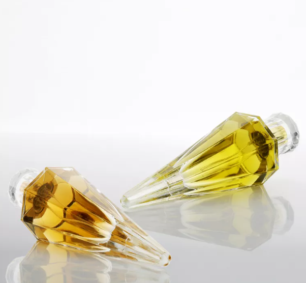 30ml Unique Fashion Elegant Perfume Glass Bottle with Lid
