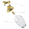Unicorn Shape 50ml 80ml Round Thick Bottom Glass Perfume Packaging Bottles