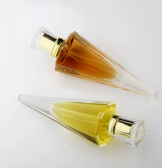 30ml Unique Fashion Elegant Perfume Glass Bottle with Lid