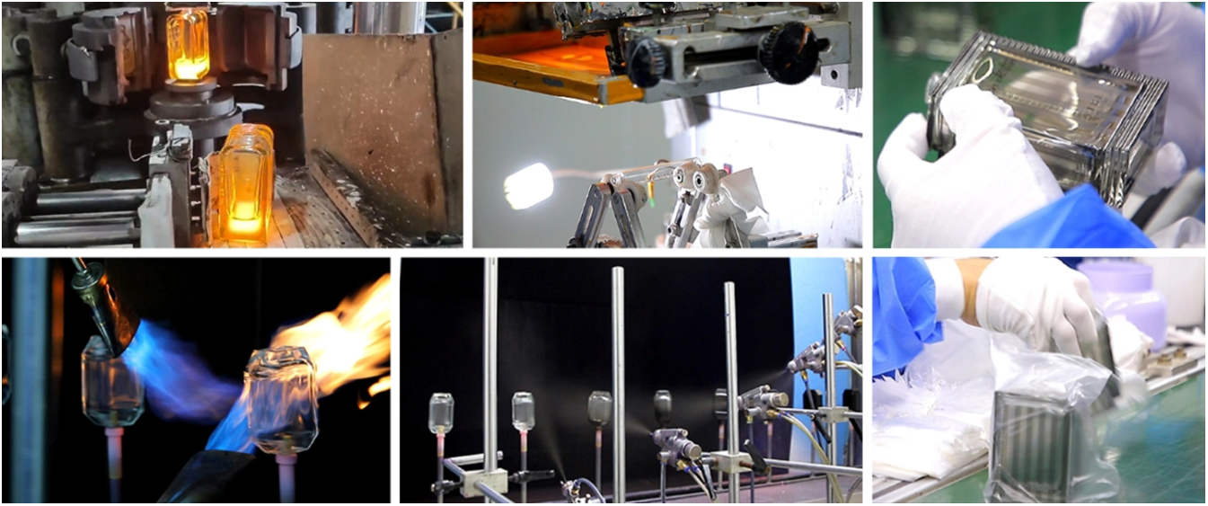 Qingdao Xinte Glass perfume glass bottle manufacturing process