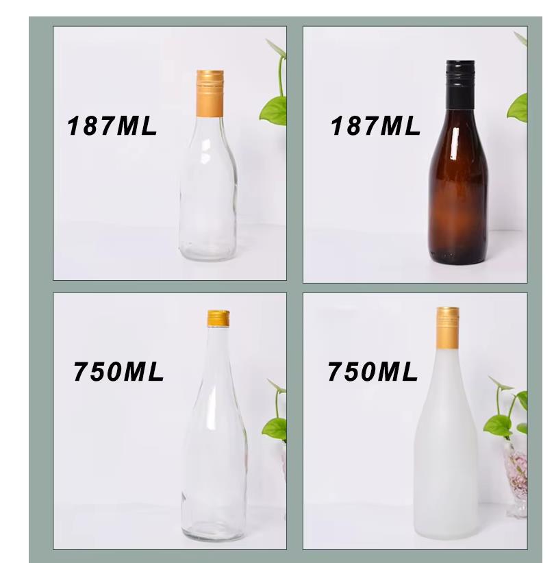750ml Engraved Whisky Glass Bottle