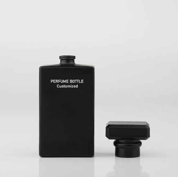 Portable Black Color Glass Bottle Spray Perfume Bottles 