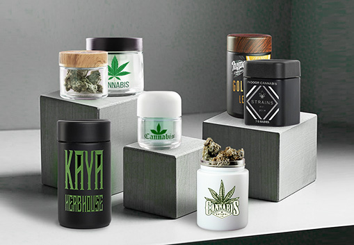 Child Resistant Glass Jar