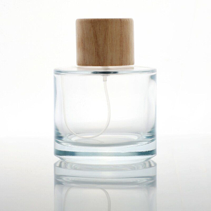 30ml 50ml 100ml Cylinder Round Luxury Thick Glass Perfume Bottle