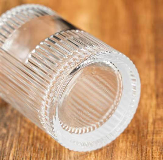 bottom of the perfume bottle